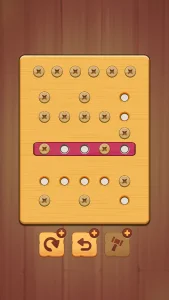 Wood Nuts & Bolts Puzzle (MOD, Unlimited Coins) screenshot 8