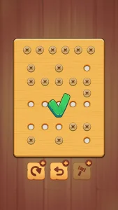 Wood Nuts & Bolts Puzzle (MOD, Unlimited Coins) screenshot 9