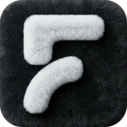 OneUi Ícones Fluffy Escuros