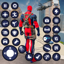 Miami Rope Hero Juego de Spider