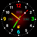 Smart Watch Neon Digital Clock