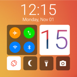 Pantalla de Bloqueo Estilo iOS 15