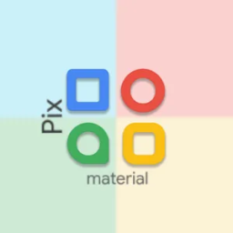 Pix Material Colors Paquete de Iconos
