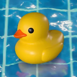 Simulador de Pato de Plástico Plácido