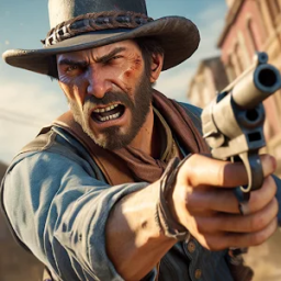 Historia de Fantasía de Vaquero del Lejano Oeste Wild West Cowboy Story