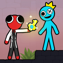 Stickman Rojo y Azul