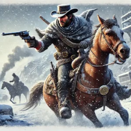 Cowboy Survival Tiroteio a Cavalo