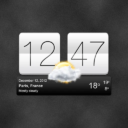 Sense V2 Flip Clock & Weather