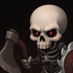 Skull Axe: Corte Inactivo