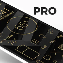 Lines Gold Pro – Paquete de Iconos
