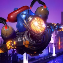 Destrucción Robot Royal