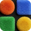 Fluffy Dark Widget