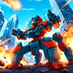 Robot Survivor 3D: Batalla de Mechas