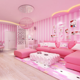 Pink Home Design: Diseño de Casa Craft