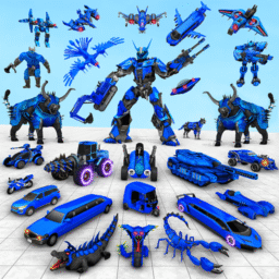 Juegos de Transformación de Autos Robot Toro