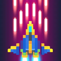 Sky Wings: Luchador Pixelado 3D