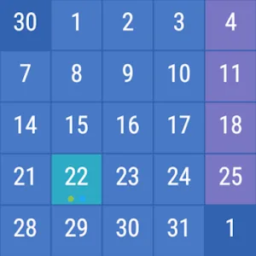 Calendar Widget: Month/Agenda MOD
