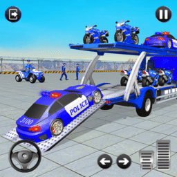 Gran Camión de Transporte Policial