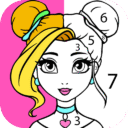 Girls Coloring Book for Girls