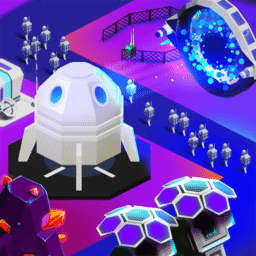 Space Colony: Minerador Ocioso Clique