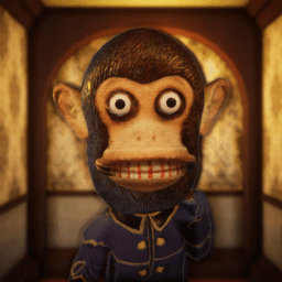 Dark Horror Monkey Engañoso