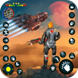 Space Gangster Luta do Futuro
