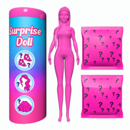 Color Reveal Surpresa Jogo de Boneca