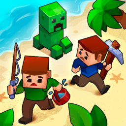 Isle Builder: Clique para Sobreviver