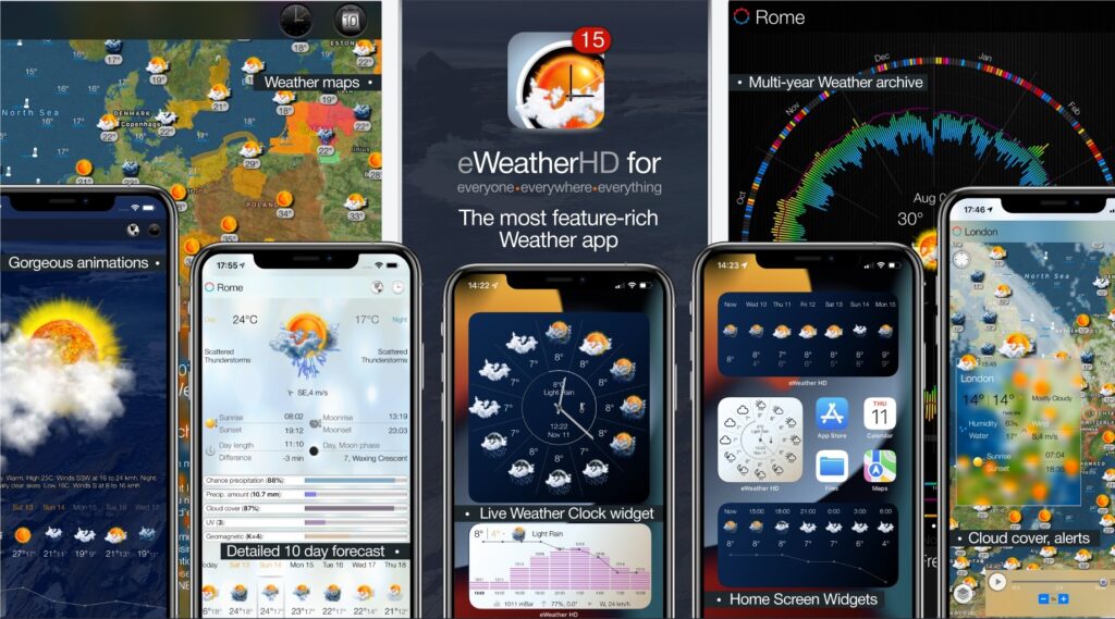 eWeather HD screenshot 1