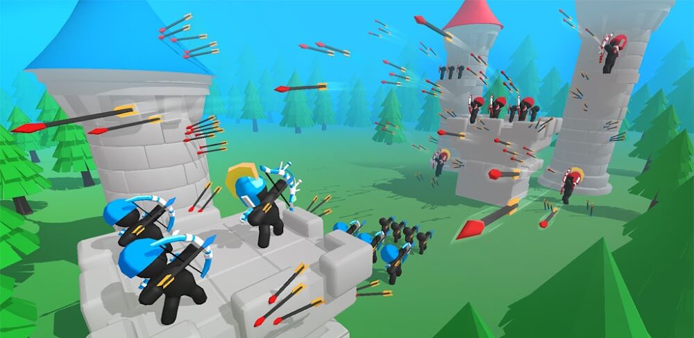 Merge Archers: Castle Defense screenshot 1