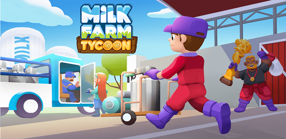 Milk Farm Tycoon screenshot 1