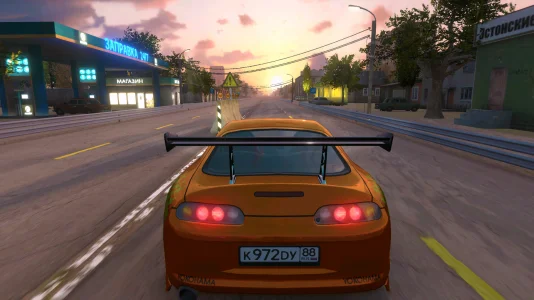 Traffic Racer Russian Village (MOD, Unlimited Money) screenshot 1