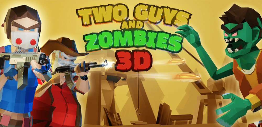 Two Guys & Zombies 3D screenshot 1
