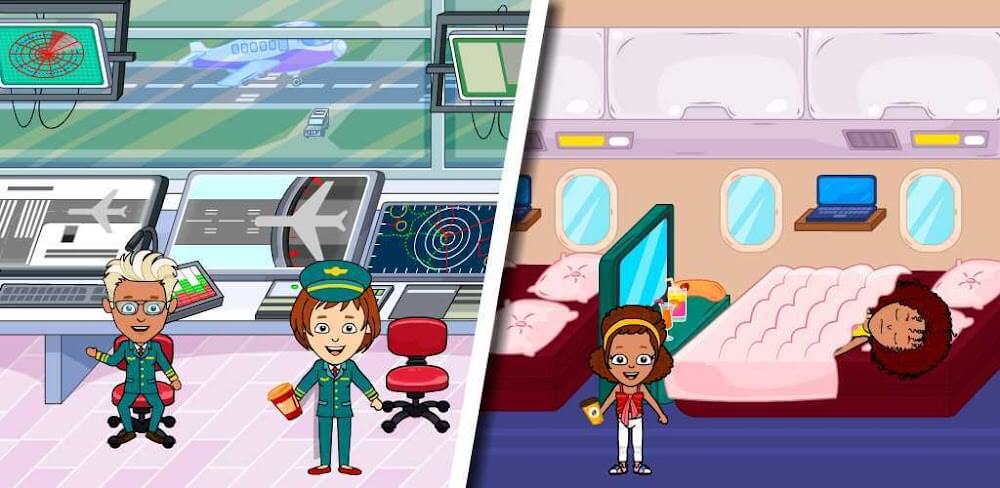Tizi Town – My Airport Games screenshot 1