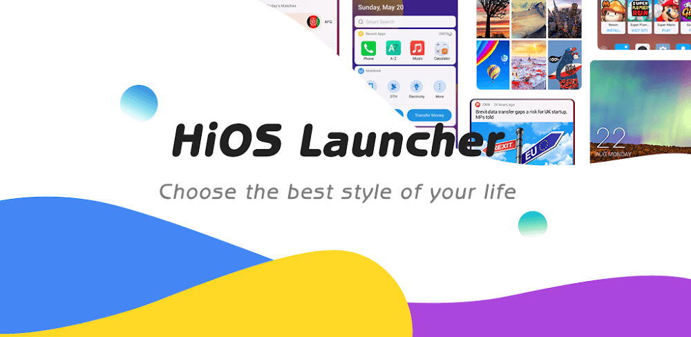 HiOS Launcher screenshot 1