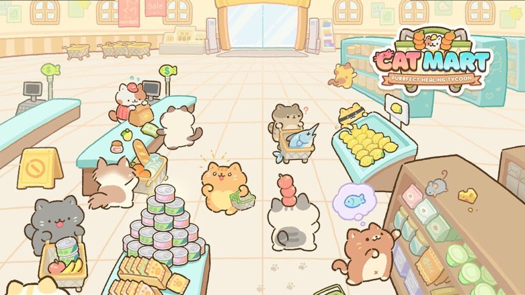 Cat Mart : Purrfect Tycoon screenshot 1