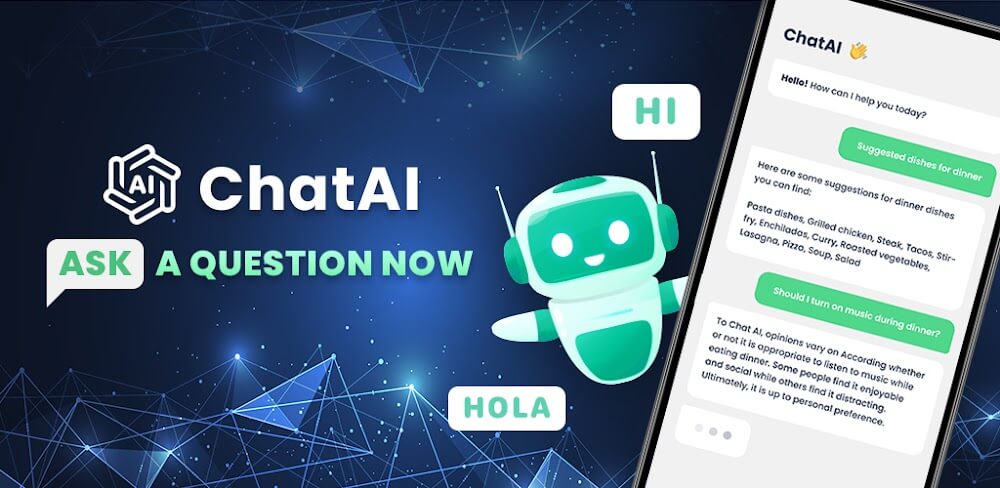 Chatbot AI – Ask me anything screenshot 1