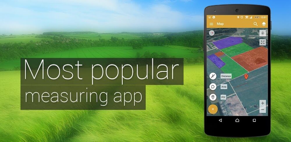 GPS Fields Area Measure Pro screenshot 1
