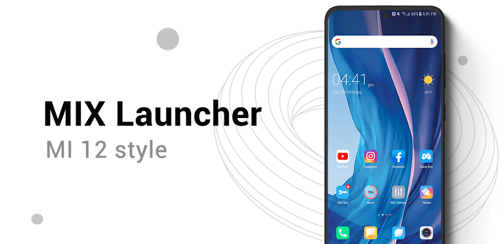 MiX Launcher 2 screenshot 1