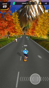 Downhill Racer (MOD, Unlimited Coins) screenshot 1