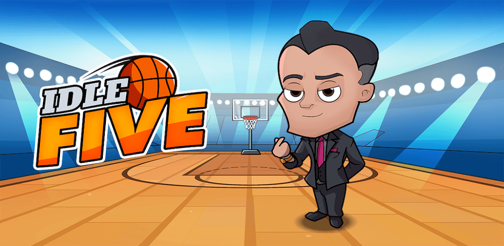 Idle Five Basketball Tycoon screenshot 1