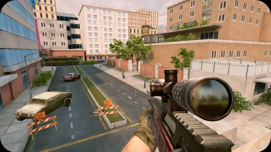 Sniper Zombie 3D (MOD, Unlimited Money) screenshot 1