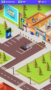 Idle Supermarket Tycoon (MOD, Unlimited Money) screenshot 1