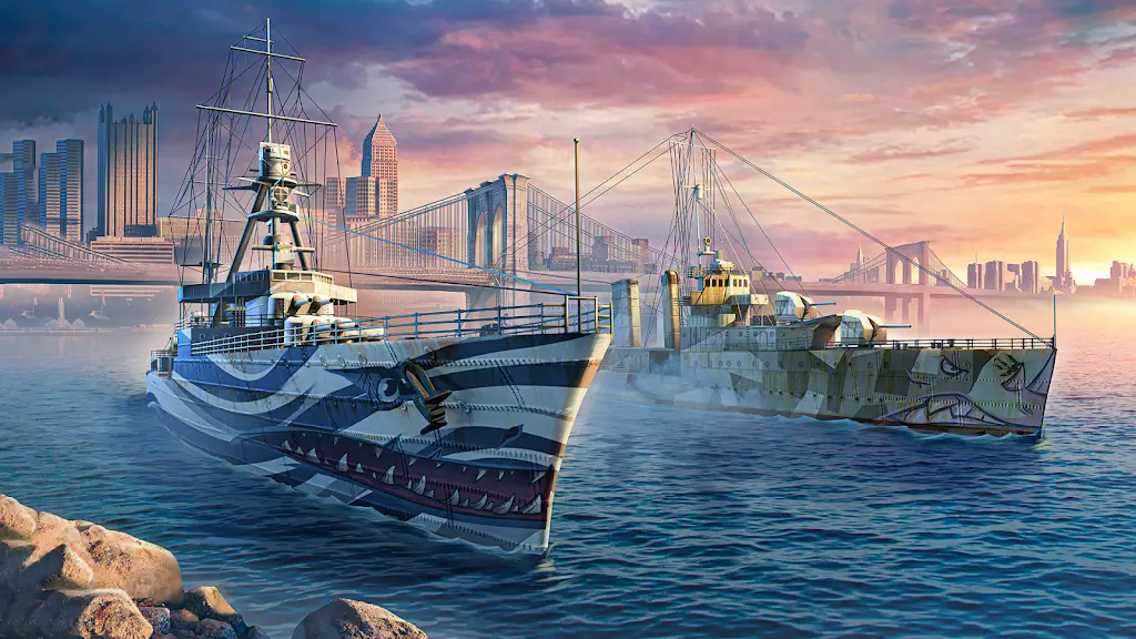 Navy War: Battleship Games screenshot 1