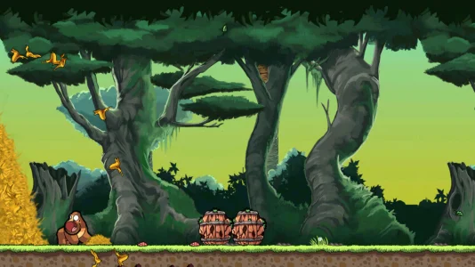 Banana Kong (MOD, Bananas/Hearts) screenshot 1