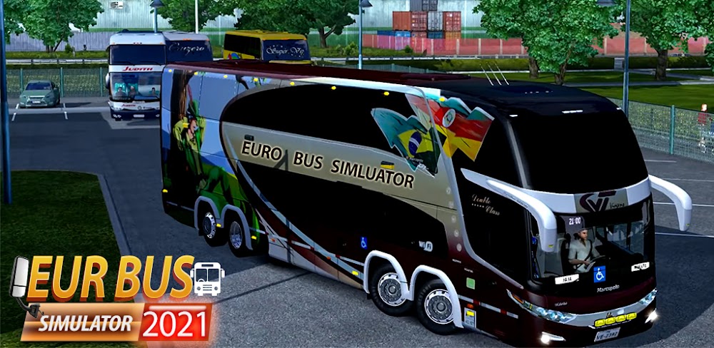 Euro Bus Simulator : Bus games screenshot 1
