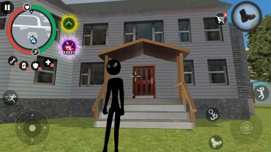 Stick Rope Hero 2 (MOD, Unlimited Money) screenshot 1