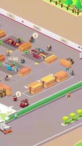Idle Lumber Empire (MOD, Unlimited Money) screenshot 1