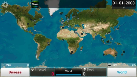 Plague Inc. (MOD, Unlocked) screenshot 1