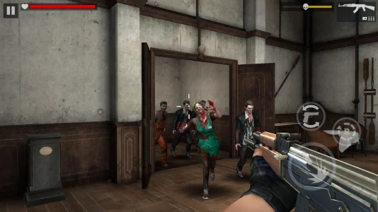 Zombie Fire 3D (MOD, Unlimited Money) screenshot 1